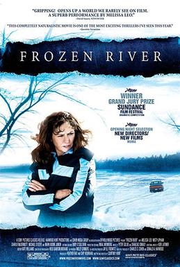 copertina Frozen river [DVD] = Fiume di ghiaccio : un film