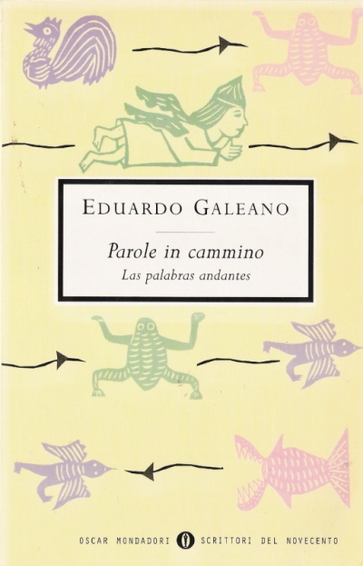copertina Las palabras andantes = Parole in cammino