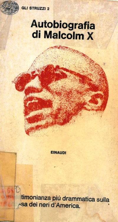 copertina Autobiografia di Malcolm X