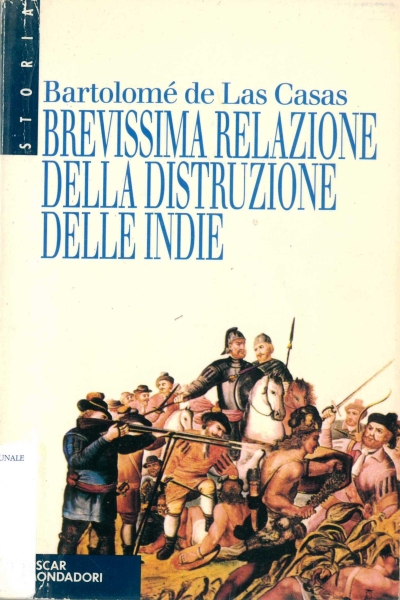 copertina Brevissima relazione della distruzione delle Indie