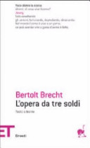 copertina L'opera da tre soldi = Die Dreigroschenoper