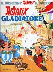 copertina Asterix gladiatore