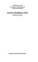 Copertina  Paolo Borsellino : il valore di una vita