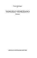 Copertina  Vangelo veneziano : romanzo