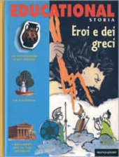 Copertina  Eroi e dei greci