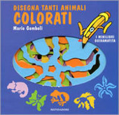 Copertina  Disegna tanti animali colorati