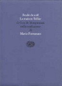 Copertina  Boule de suif ; La maison Tellier