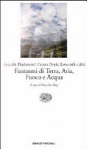 Copertina  Fantasmi di terra, aria, fuoco e acqua