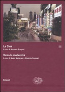 Copertina  Verso la modernità