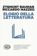 Copertina  Elogio della letteratura