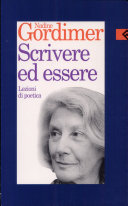 Copertina  Scrivere ed essere : lezioni di poetica