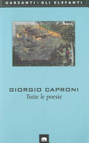 Copertina  Tutte le poesie