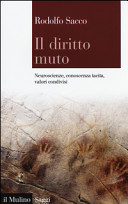 Copertina  Il diritto muto