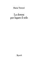 Copertina  La donna per legare il sole