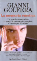 Copertina  La memoria emotiva