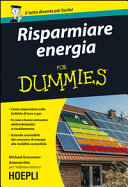 Copertina  Risparmiare energia for dummies