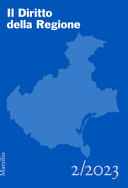 Copertina  Il Diritto della Regione