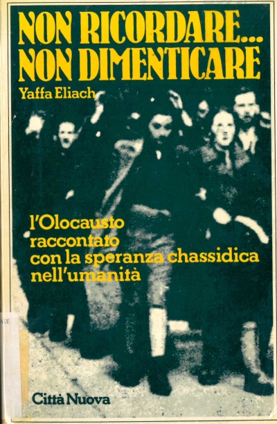 copertina Non ricordare... non dimenticare : l'Olocausto raccontato con la speranza chassidica nell'umanità