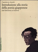 Copertina  Introduzione alla storia della poesia giapponese
