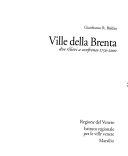Copertina  Ville della Brenta