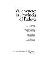 Copertina  Ville venete : la provincia di Padova