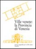 Copertina  Ville venete : la provincia di Venezia