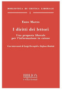 Copertina  I diritti dei lettori