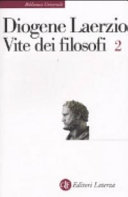 Copertina  Vite dei filosofi : libri VIII-X