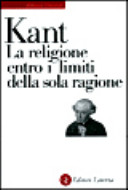 Copertina  La religione entro i limiti della sola ragione