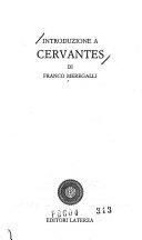 Copertina  Introduzione a Cervantes