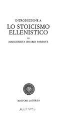 Copertina  Introduzione a lo stoicismo ellenistico