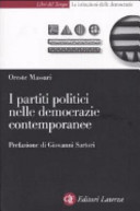 Copertina  I partiti politici nelle democrazie contemporanee