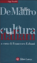 Copertina  La cultura degli italiani