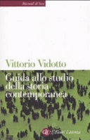 Copertina  Guida allo studio della storia contemporanea