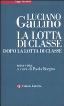 Copertina  La lotta di classe dopo la lotta di classe