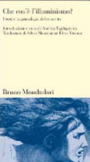 Copertina  Che cos'è l'illuminismo : i testi e la genealogia del concetto