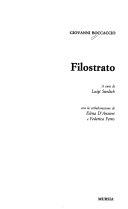 Copertina  Filostrato