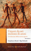 Copertina  Umani da sei milioni di anni