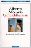 Copertina  Gli indifferenti
