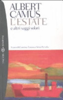 Copertina  L'estate : e altri saggi