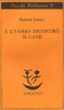 copertina E l'uomo incontrò il cane