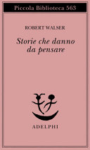 Copertina  Storie che danno da pensare