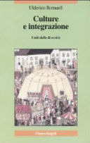 Copertina  Culture e integrazione : uniti dalle diversità