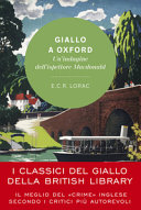 Copertina  Giallo a Oxford