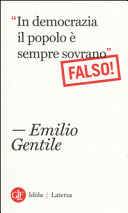 Copertina  \\In democrazia il popolo è sempre sovrano\\ (falso!)