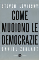 Copertina  Come muoiono le democrazie