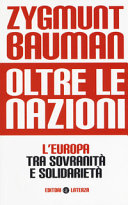Copertina  Oltre le nazioni