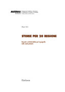 Copertina  Storie per 20 regioni