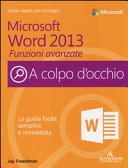 Copertina  Microsoft Word 2013 : funzioni avanzate