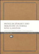 Copertina  Prima di sposarti ero molto più in forma